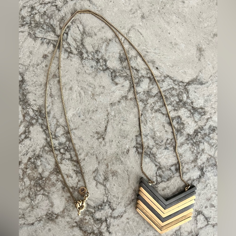Madewell Arrowstack Necklace